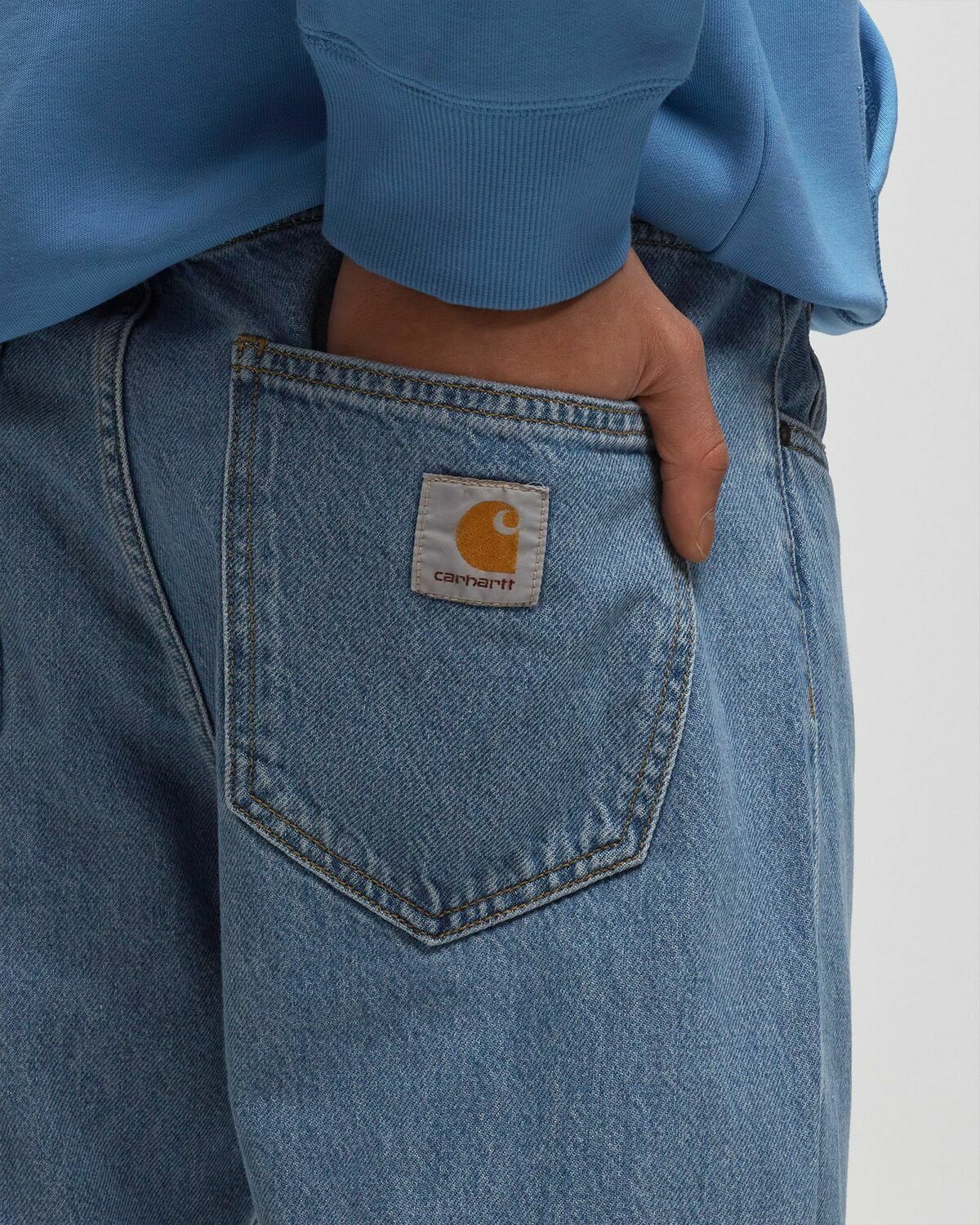 Carhartt WIP nolan straight jeans in blue wash