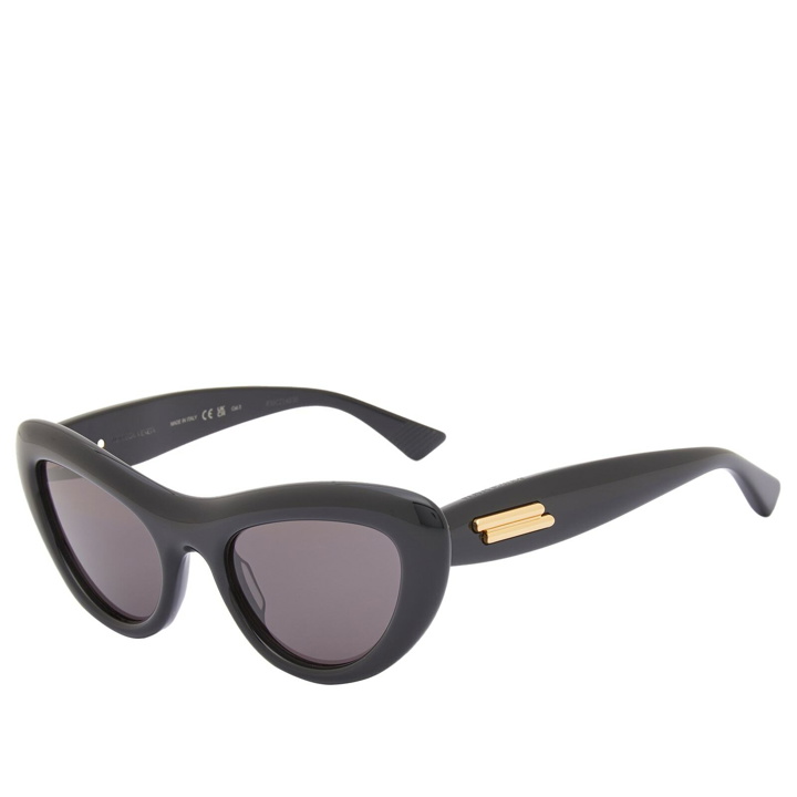 Photo: Bottega Veneta Eyewear Women's Bottega Veneta BV1282S Sunglasses in Black/Grey 