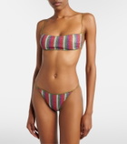 Oséree Lumière striped bikini