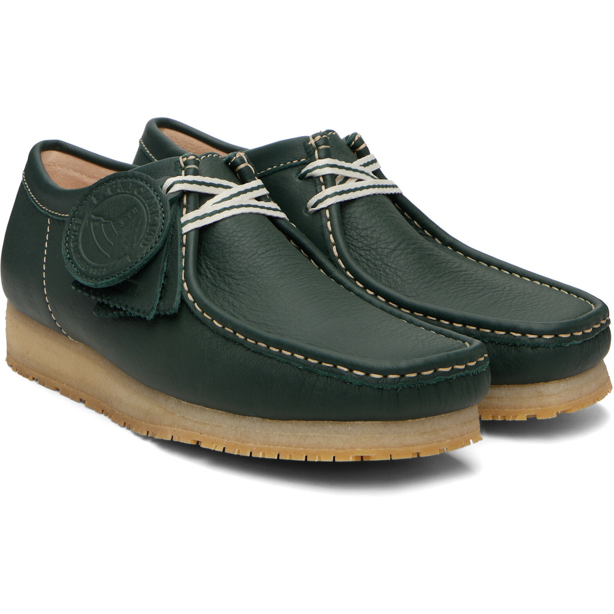 Clarks Originals Green Wallabee RB Derbys