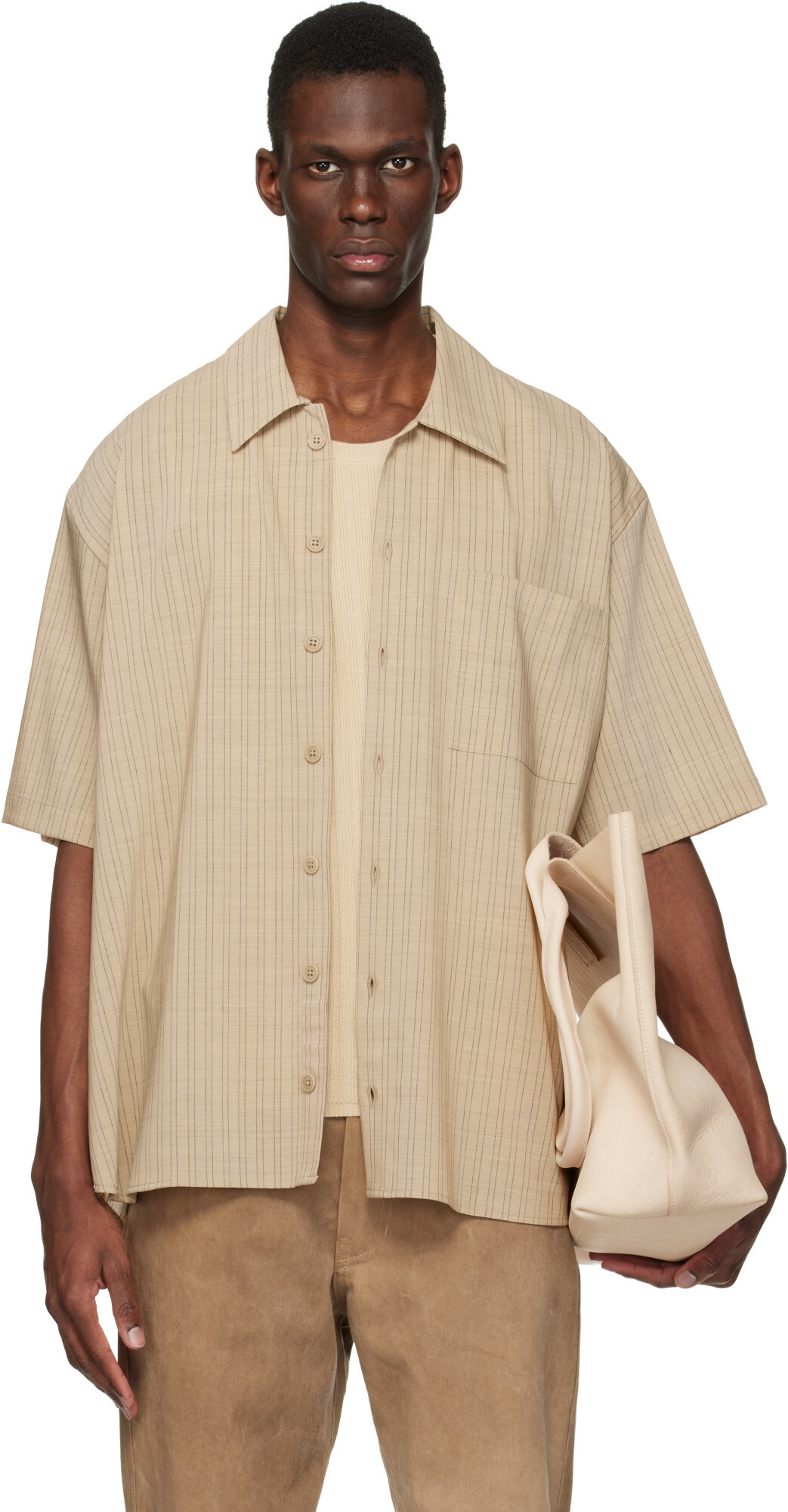 colbo Beige Easy Shirt