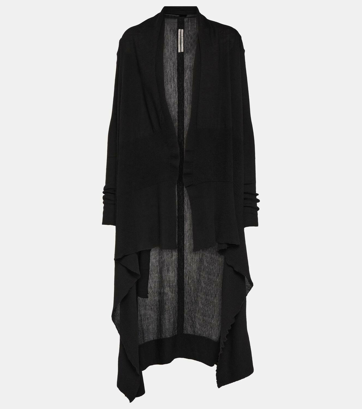 Rick Owens Lido virgin wool wrap cardigan Rick Owens