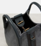 Loro Piana Bale Micro leather bucket bag