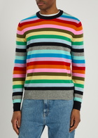 Allude Striped Cashmere Jumper Multicoloured 1