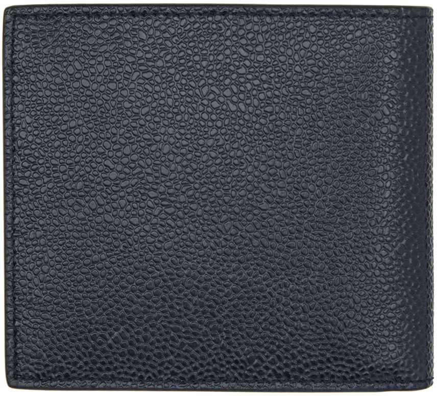Thom Browne Navy Anchor Wallet