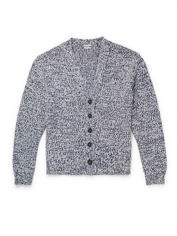 Photo: Massimo Alba - Enea Cotton Cardigan - Blue