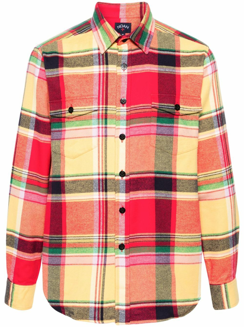 【HI FI FNK】Noah Checked Shirt Noah Checked long sleeve shirt | MULTI | SEVENSTORE