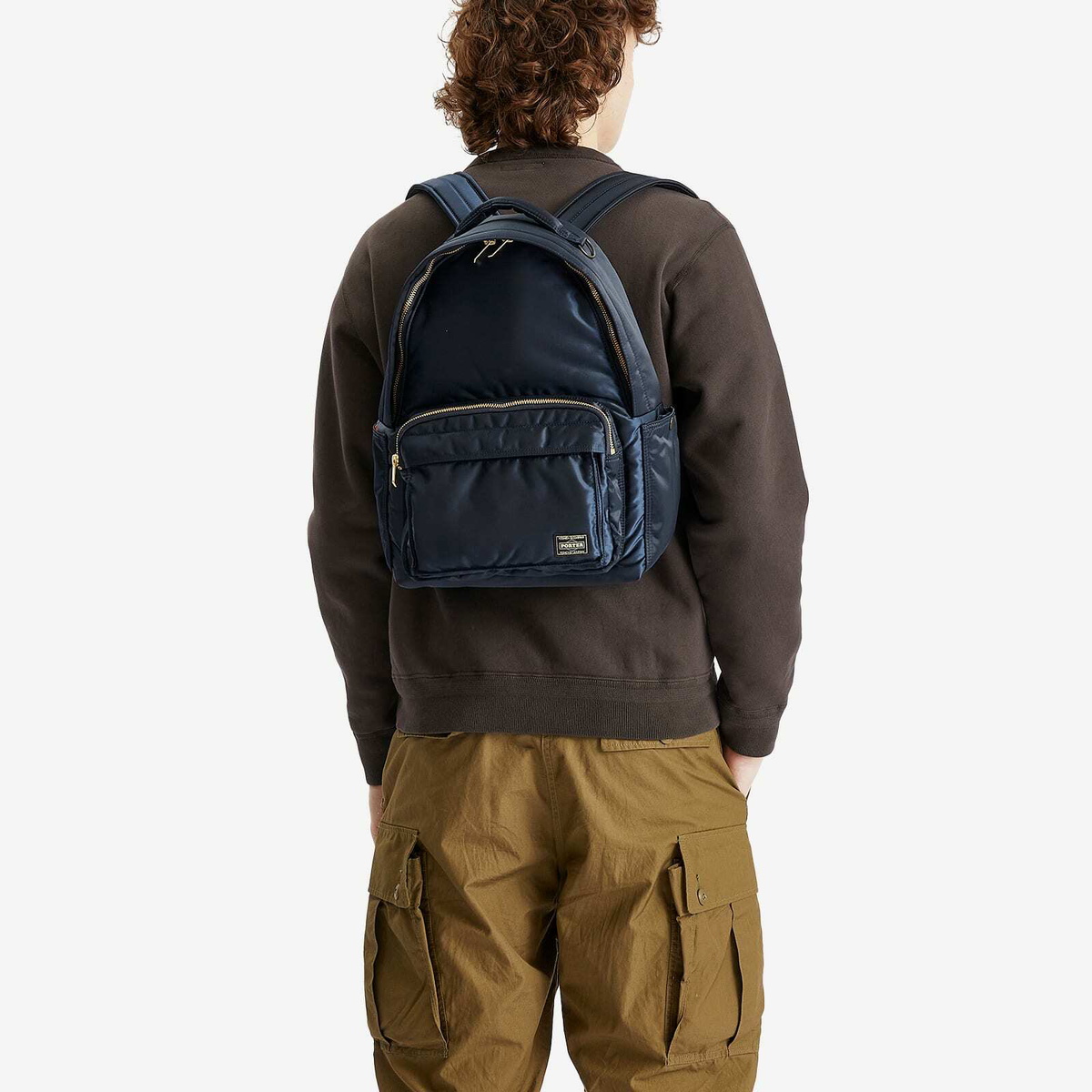 Porter-Yoshida & Co. Tanker Day Backpack in Navy 