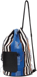 Loewe Blue & Orange Sailor Backpack