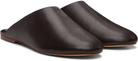 A.P.C. Brown 'Les Mules' Slip-on Loafers