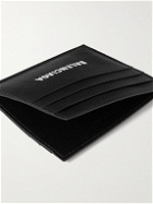 Balenciaga - Logo-Print Full-Grain Leather Cardholder