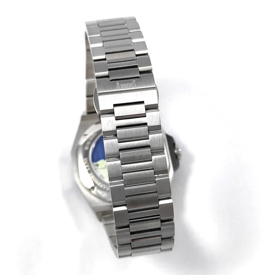 Arbutus Wall Street Automatic Blue Dial Mens Watch AR2402STS