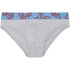 Vivienne Westwood Three-Pack Multicolor Slip Band Briefs