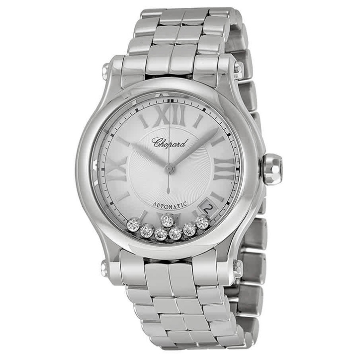 Photo: Chopard Happy Sport Automatic Silver Dial Ladies Watch 278559-3002