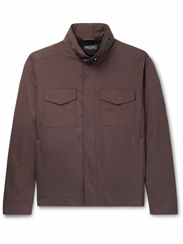 Photo: Loro Piana - Traveller Storm System® Shell Jacket - Brown