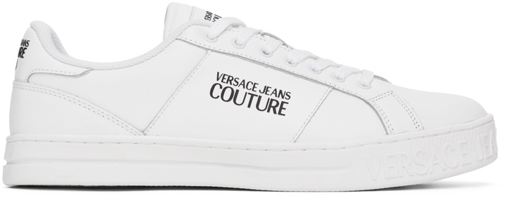 Photo: Versace Jeans Couture White Eco Dye Court 88 Sneakers