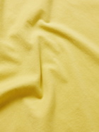 GOOD MORNING TAPES - Take It Easy Logo-Print Organic Cotton-Jersey T-Shirt - Yellow