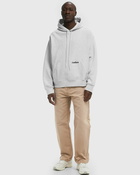 Carhartt WIP Hooded Label Script Sweat Grey Mens Hoody