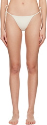 Belle Anna Off-White Estelle Bikini Bottom