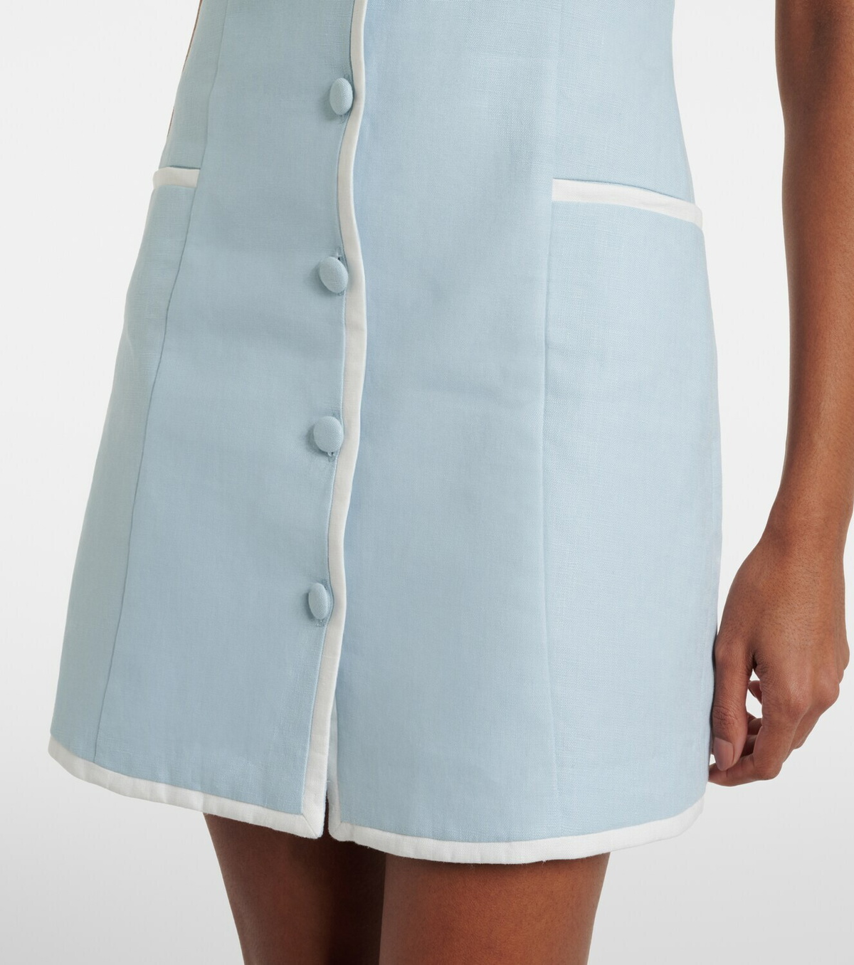 Faithfull Madeline linen minidress