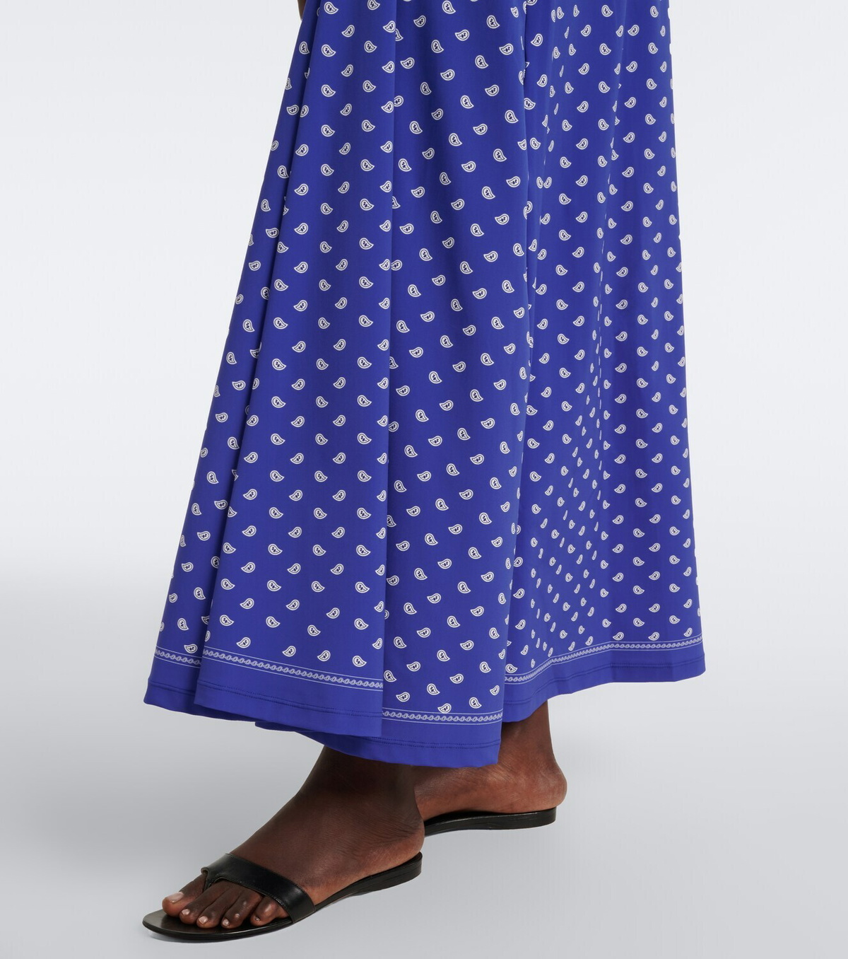 Christopher Esber Ruched Orbit bandana maxi skirt
