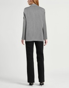 Manila Grace Womens Blazer in Grey