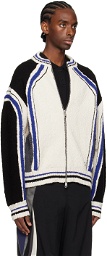 ADER error Black & White Striped Sweater
