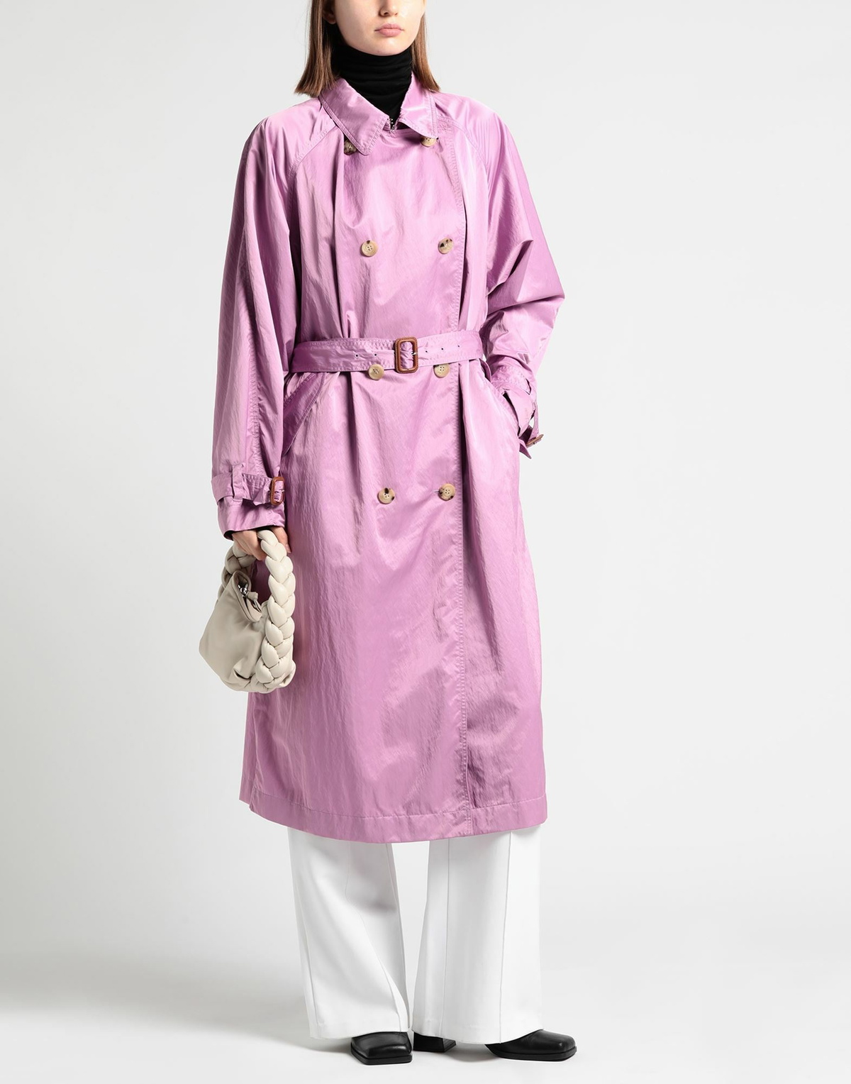 Isabel Marant Womens Overcoat & Trench Coat in Pink