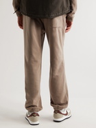 Satta - Asana Straight-Leg Organic Cotton-Jersey Sweatpants - Neutrals