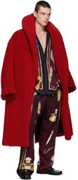 Casablanca Burgundy Day Pyjama Shirt