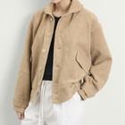 Auralee Women's Suede Blouson in Taupe