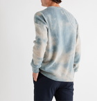 Massimo Alba - Tie-Dyed Cashmere Sweater - Blue