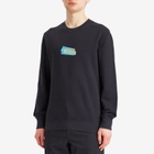 Paul Smith Men's PS Label Print Sweatshirt in Blue