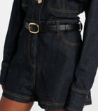 Self-Portrait Denim romper