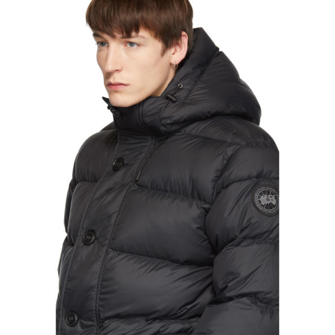 Canada Goose Black Black Label Down Vernon Parka Canada Goose