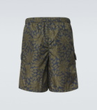 Prada Re-Nylon floral swim trunks