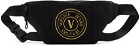 Versace Jeans Couture Black V-Emblem Pouch