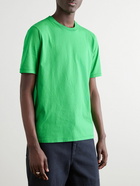 Folk - Garment-Dyed Cotton-Jersey T-Shirt - Green