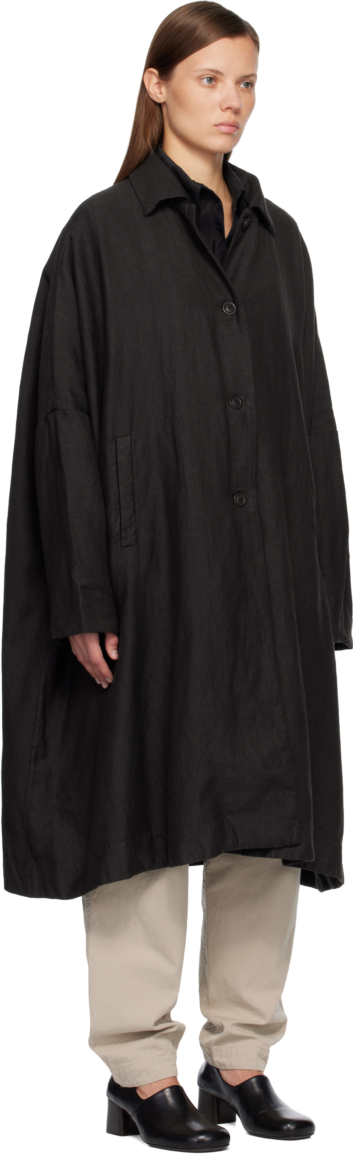 CASEY CASEY Brown Atomless Coat