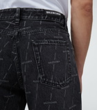 Balenciaga - Logo straight-leg jeans