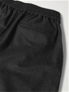 Sunspel - Straight-Leg Wool-Blend Flannel Trousers - Gray