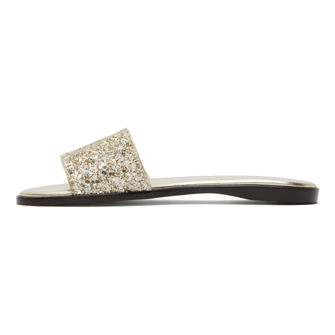 Deedee Flat Sandals - Nude - GLITTER FASHION