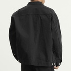 Comme des Garçons Homme Men's Washed Denim Jacket in Black