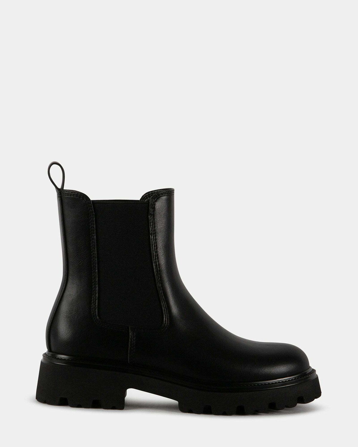 Steve Madden Backstrt Booties in Black