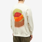 Nanga Men's Eco Hybrid Crew Sweat in White