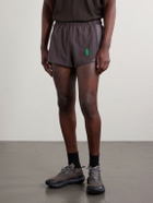 DISTRICT VISION - Straight-Leg 2'' Shell Running Shorts - Brown