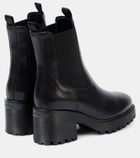 Hogan Leather Chelsea boots