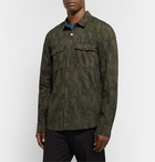 James Perse - Camouflage-Print Cotton-Ripstop Shirt - Green