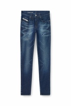 Diesel Slim Jeans Regular Waist 2019 D-Strukt, Dark blue, Zip fly