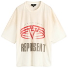 Represent Men's Living Legacy Tour T-Shirt in Washed Ecru